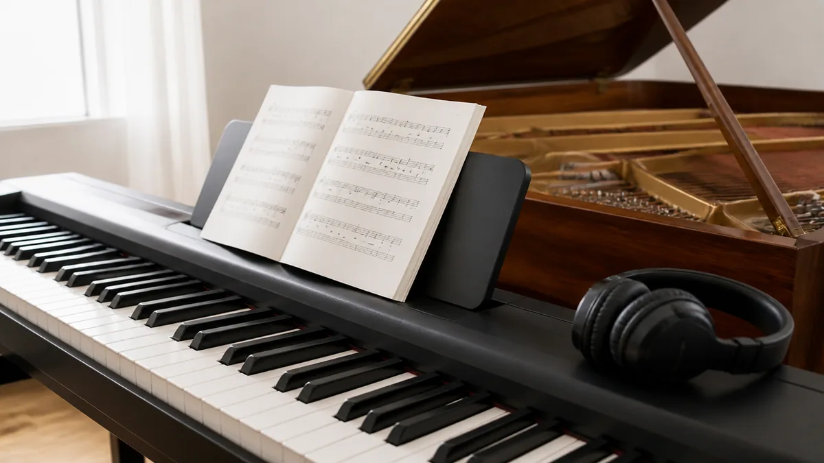 電子ピアノ88鍵盤で安いのは約30,000円から|同時発音数64音と192音の境目のアイキャッチ画像