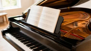 ト音記号の音階は線と間に交互に並ぶ｜五線9か所と中央ドの位置を鍵盤と対応で読むのアイキャッチ画像