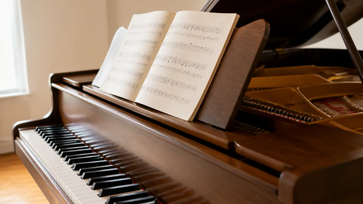 古い曲で有名なピアノ曲は、1722年から1892年までの三つの時代に並ぶの解説画像
